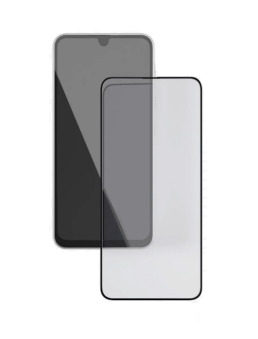 Стекло защитное 2.5D VLP A-Glass для Samsung A36/56/S24 FE с черной рамкой
