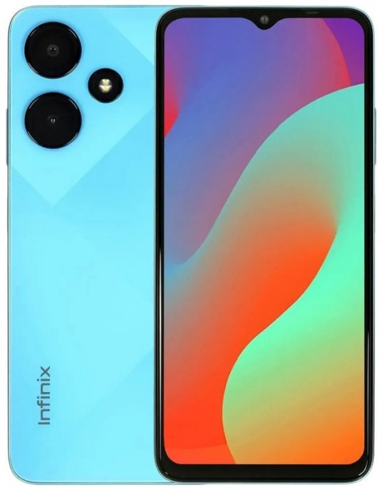 Смартфон Infinix Hot 30i 8/256GB Голубой (Glacier Blue) EAC | Фото 1 из 4
