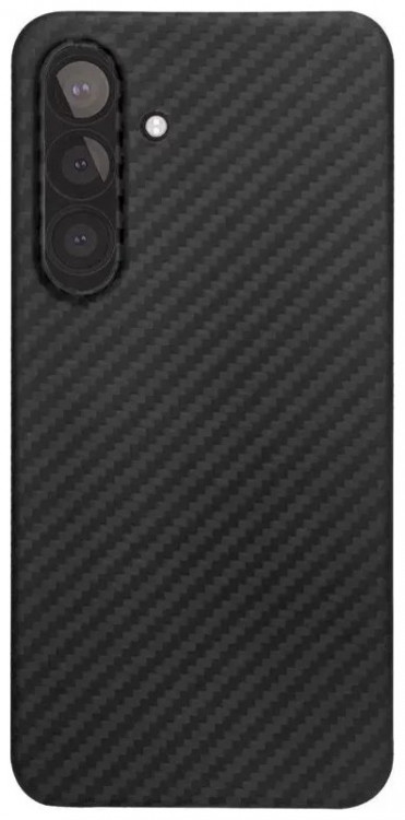 Чехол защитный VLP Cevlar Case Magsafe для Samsung Galaxy S24 Plus Чёрный